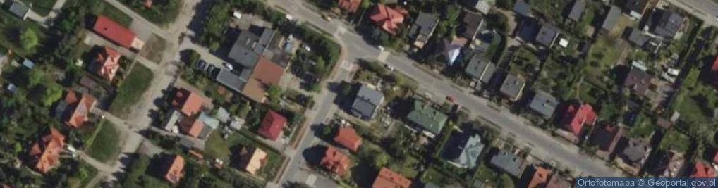 Zdjęcie satelitarne Bluszczowa ul.