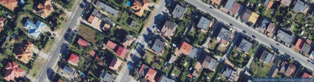 Zdjęcie satelitarne Bluszczowa ul.