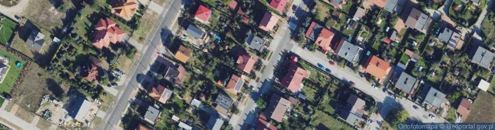 Zdjęcie satelitarne Bluszczowa ul.