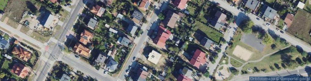 Zdjęcie satelitarne Bluszczowa ul.