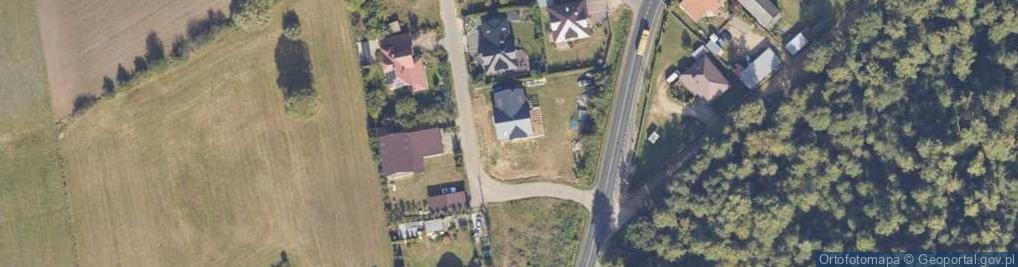 Zdjęcie satelitarne Błękitna ul.
