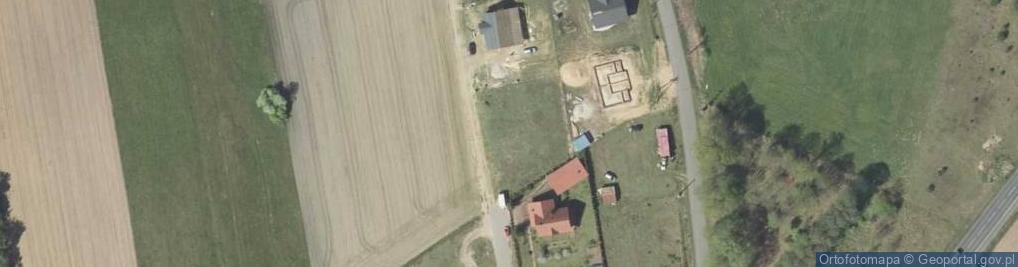 Zdjęcie satelitarne Błękitna ul.