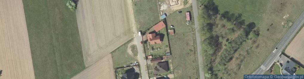 Zdjęcie satelitarne Błękitna ul.