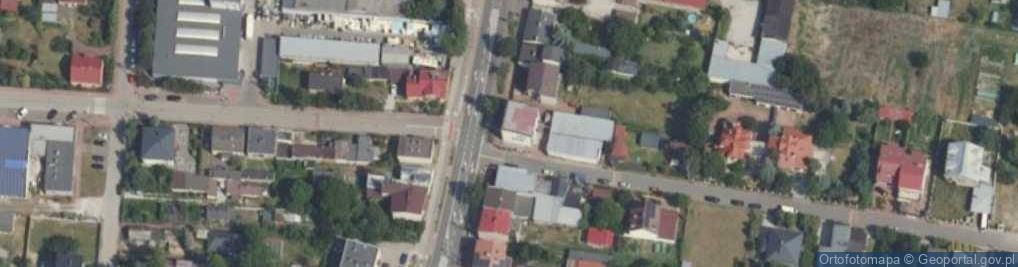 Zdjęcie satelitarne Błońska ul.