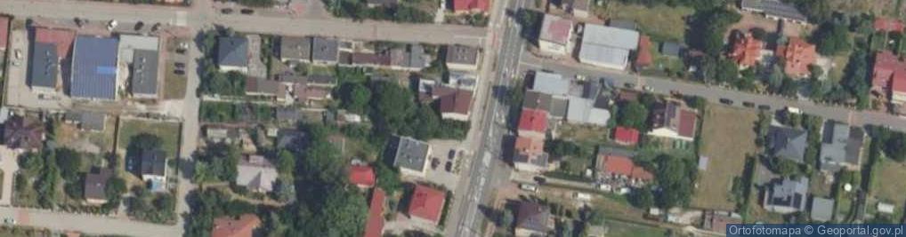 Zdjęcie satelitarne Błońska ul.