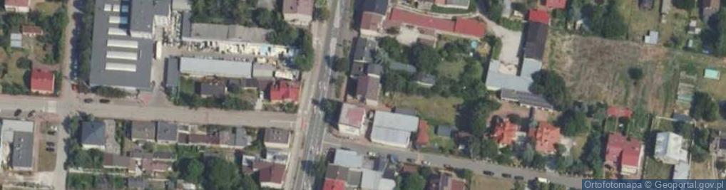 Zdjęcie satelitarne Błońska ul.