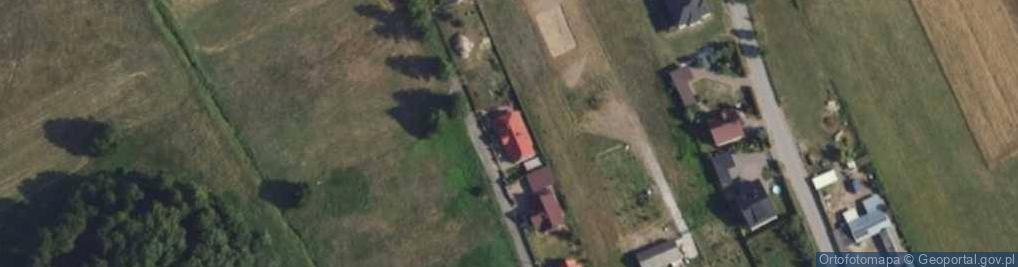 Zdjęcie satelitarne Błękitna ul.