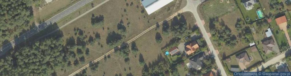 Zdjęcie satelitarne Bluszczowa ul.