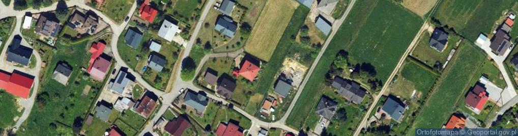 Zdjęcie satelitarne Błękitna ul.
