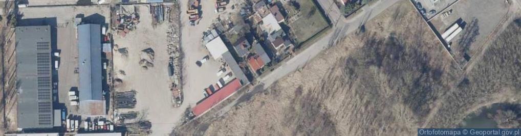 Zdjęcie satelitarne Bławatna ul.