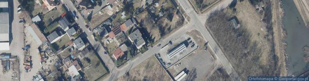 Zdjęcie satelitarne Bławatna ul.