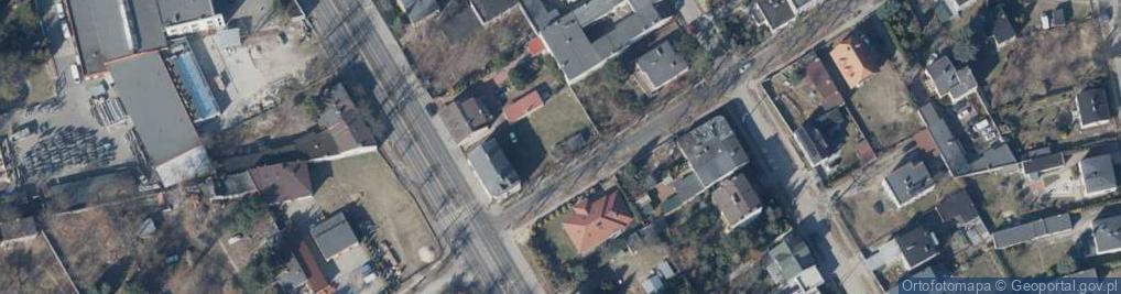 Zdjęcie satelitarne Blokowa ul.