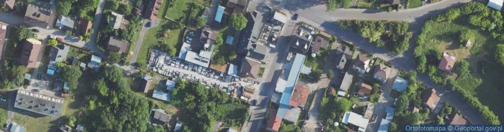 Zdjęcie satelitarne Błonie ul.