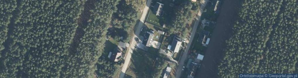 Zdjęcie satelitarne Błękitna ul.