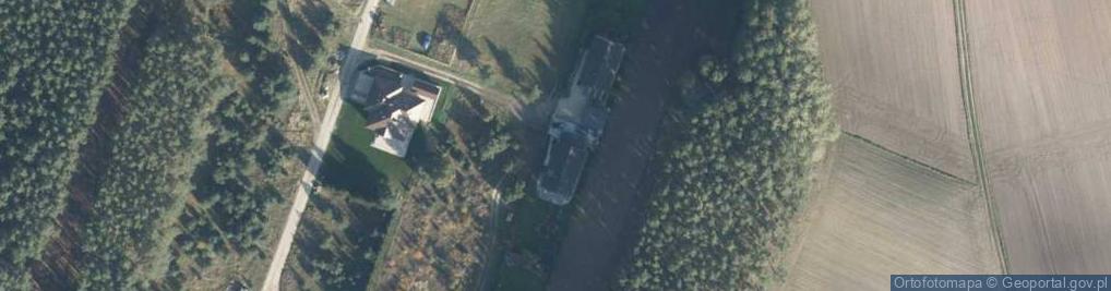 Zdjęcie satelitarne Błękitna ul.