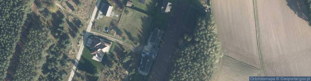 Zdjęcie satelitarne Błękitna ul.