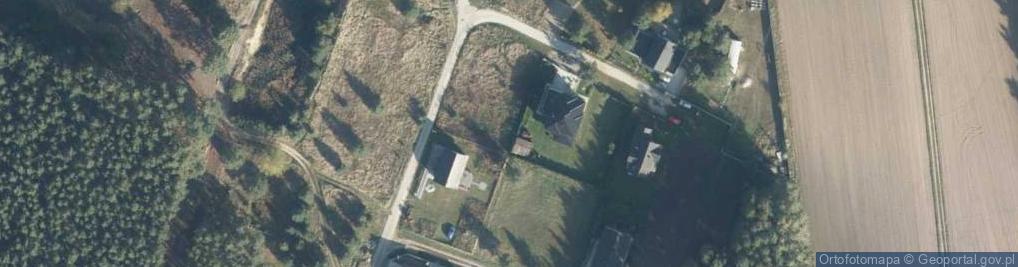 Zdjęcie satelitarne Błękitna ul.