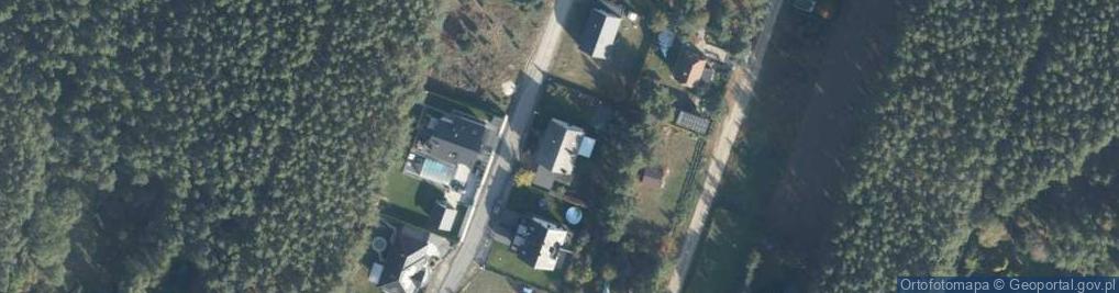 Zdjęcie satelitarne Błękitna ul.