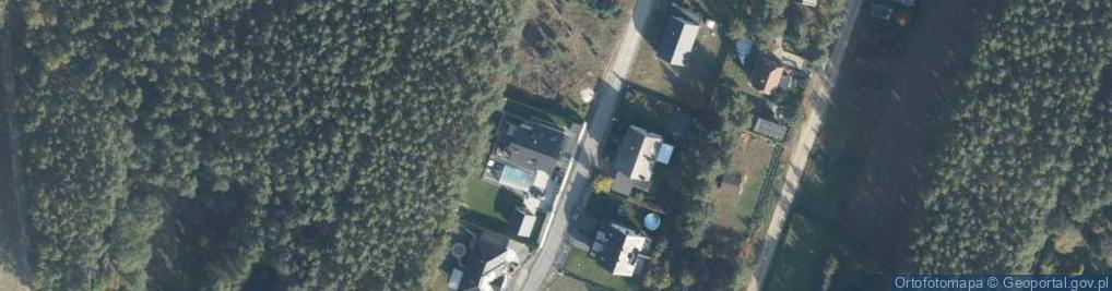 Zdjęcie satelitarne Błękitna ul.