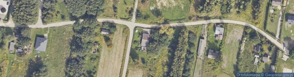 Zdjęcie satelitarne Błękitna ul.