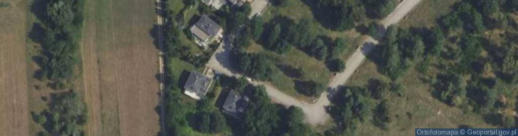 Zdjęcie satelitarne Błękitna ul.
