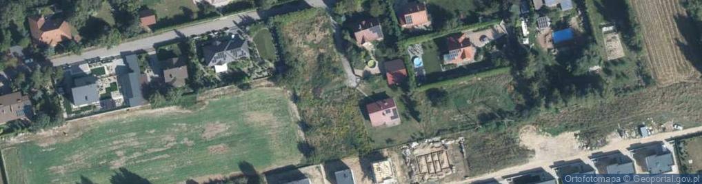 Zdjęcie satelitarne Błękitna ul.