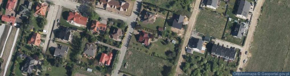Zdjęcie satelitarne Bławatna ul.