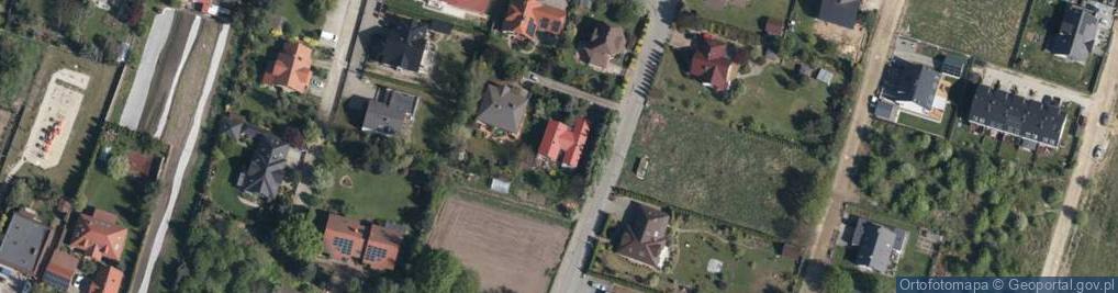 Zdjęcie satelitarne Bławatna ul.