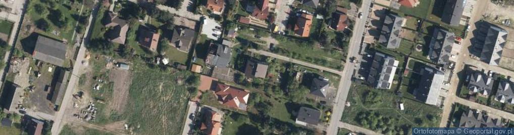 Zdjęcie satelitarne Bławatna ul.