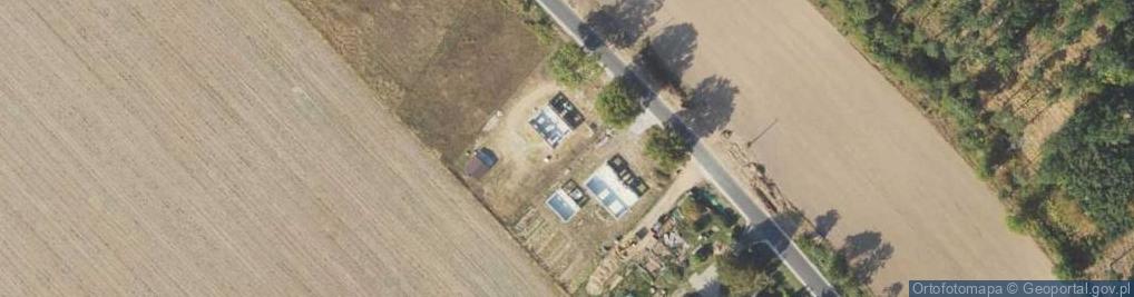 Zdjęcie satelitarne Błękitnej Armii ul.