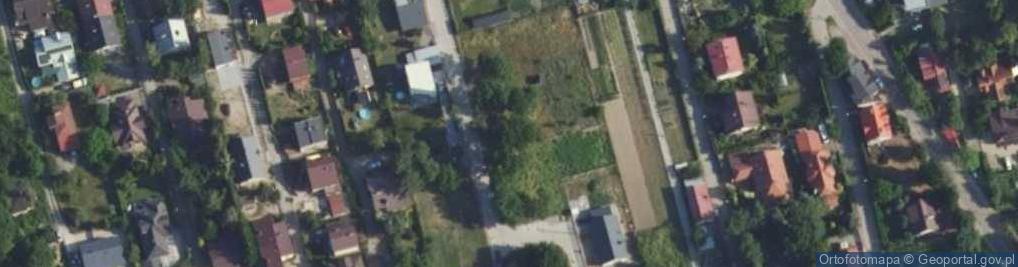 Zdjęcie satelitarne Błękitna ul.