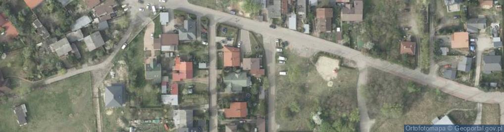 Zdjęcie satelitarne Błękitna ul.