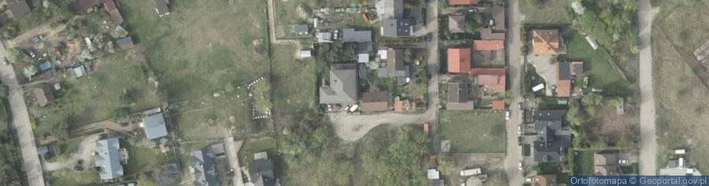 Zdjęcie satelitarne Błękitna ul.