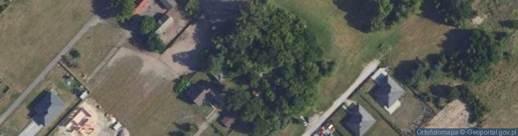 Zdjęcie satelitarne Błękitna ul.