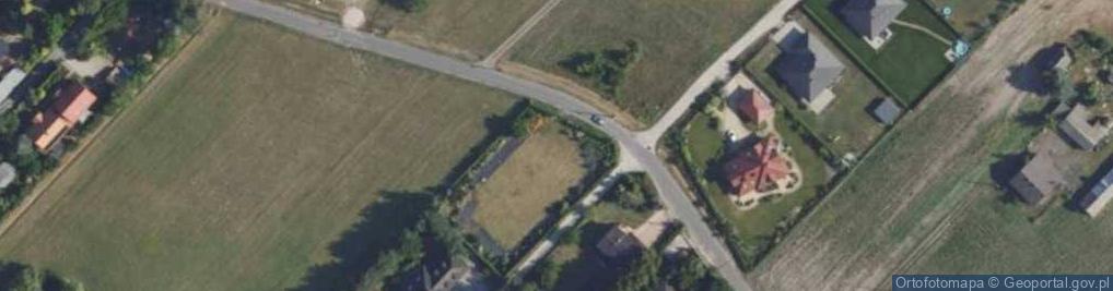 Zdjęcie satelitarne Błękitna ul.