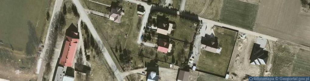 Zdjęcie satelitarne Błękitna ul.