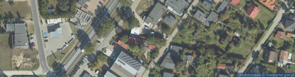 Zdjęcie satelitarne Blacharska ul.