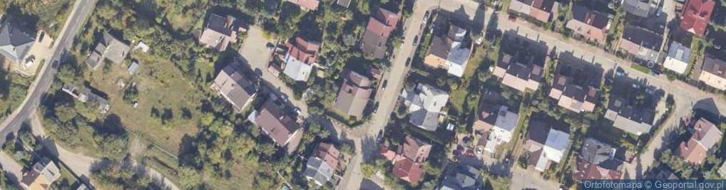Zdjęcie satelitarne Błękitna ul.