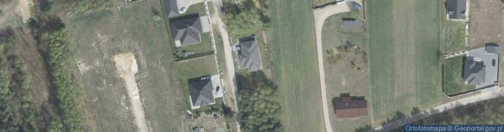 Zdjęcie satelitarne Błękitna ul.