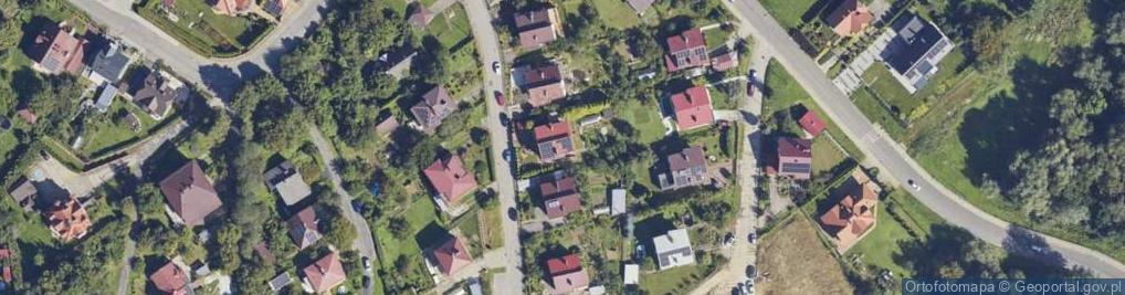 Zdjęcie satelitarne Bławatkowa ul.