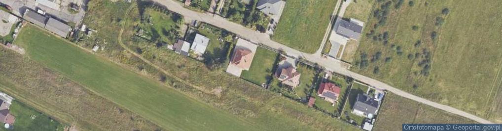 Zdjęcie satelitarne Błękitna ul.