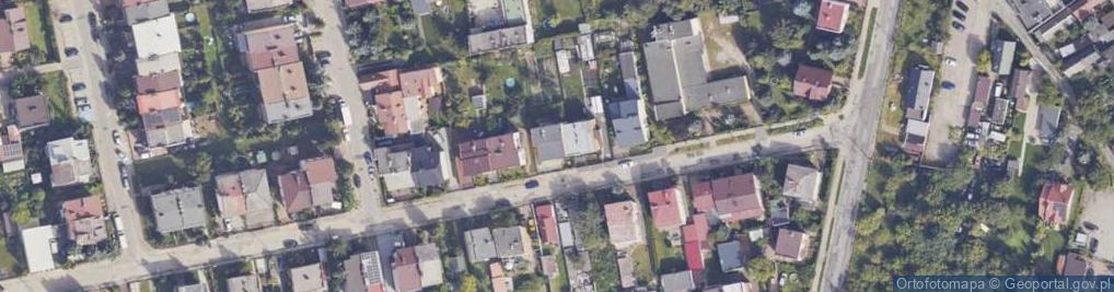 Zdjęcie satelitarne Bluszczowa ul.