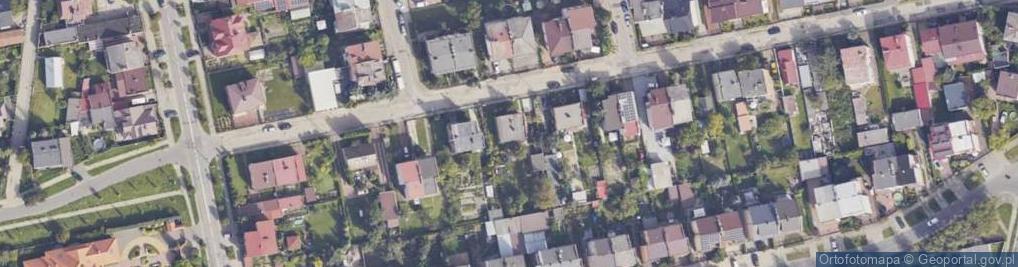 Zdjęcie satelitarne Bluszczowa ul.