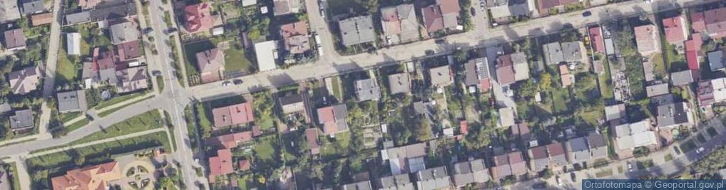 Zdjęcie satelitarne Bluszczowa ul.