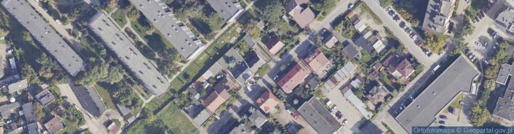 Zdjęcie satelitarne Bławatna ul.