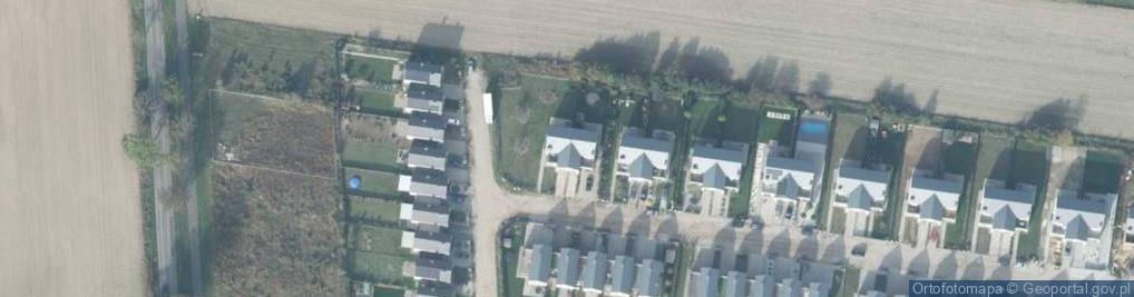 Zdjęcie satelitarne Błękitna ul.