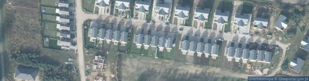 Zdjęcie satelitarne Błękitna ul.
