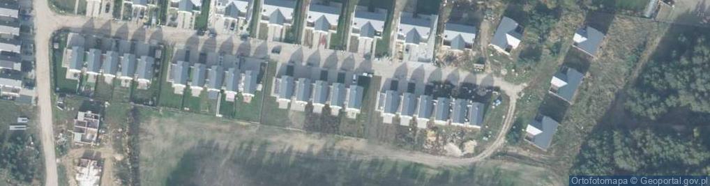 Zdjęcie satelitarne Błękitna ul.