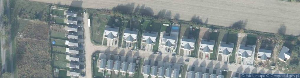 Zdjęcie satelitarne Błękitna ul.