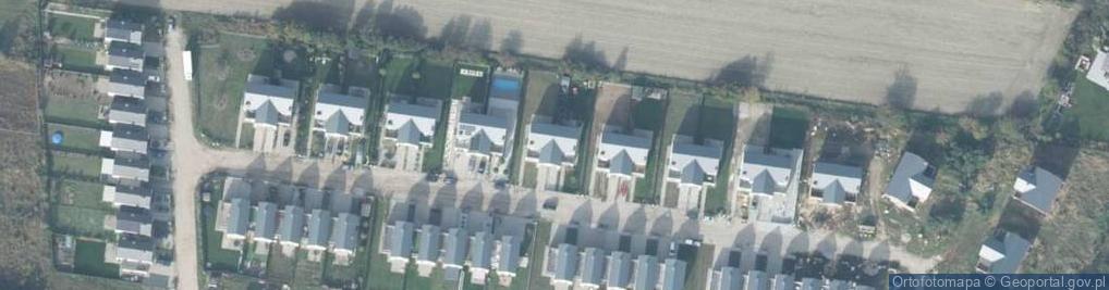 Zdjęcie satelitarne Błękitna ul.
